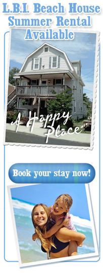 Beach House Rentals on LBI, Long Beach Island New Jersey